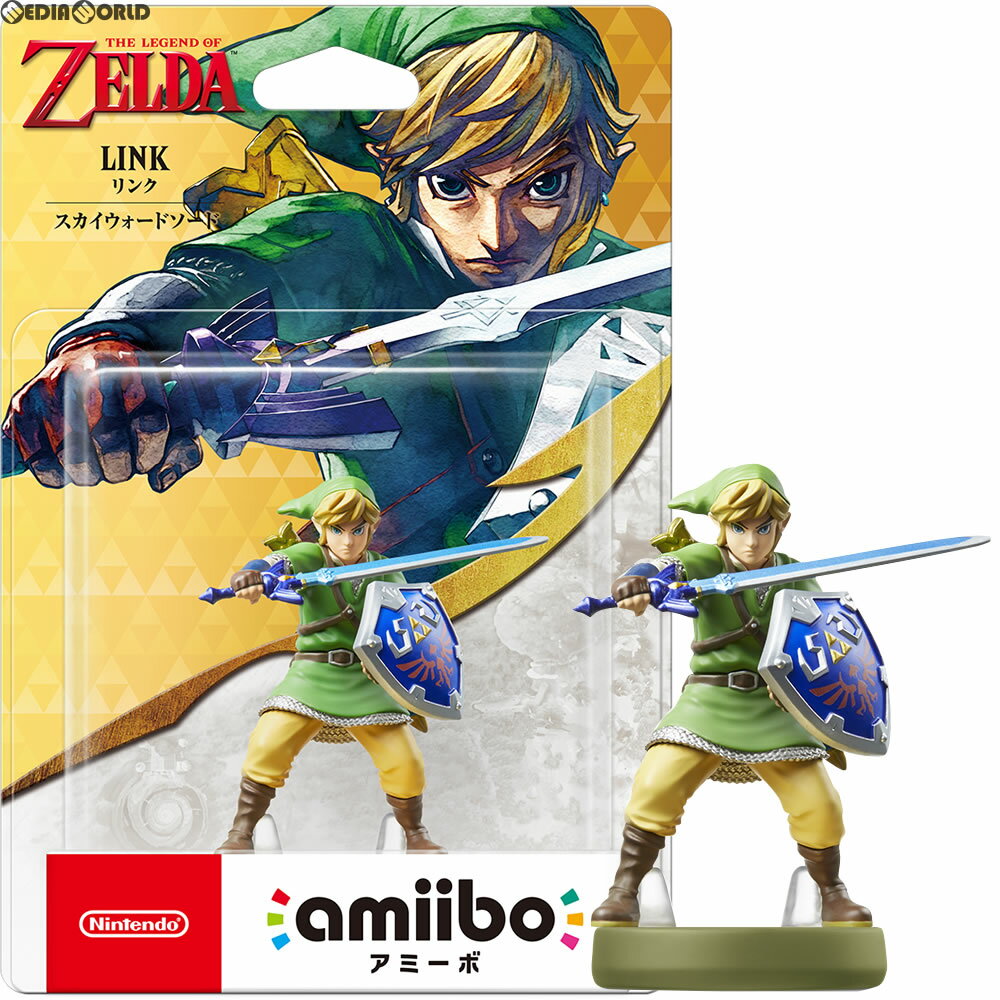 【新品即納】 ACC Switch amiibo(アミーボ) リンク【スカイウォードソード】(ゼルダの伝説シリーズ) 任天堂(NVL-C-AKAE)(20170622)