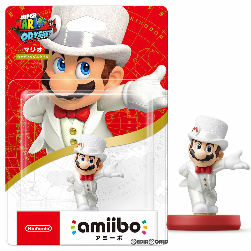 【中古】[ACC][3DS]amiibo(アミーボ) マリオ ウェディングスタイル (スーパーマリオシリーズ) 任天堂(NVL-C-ABAT)(20171027)