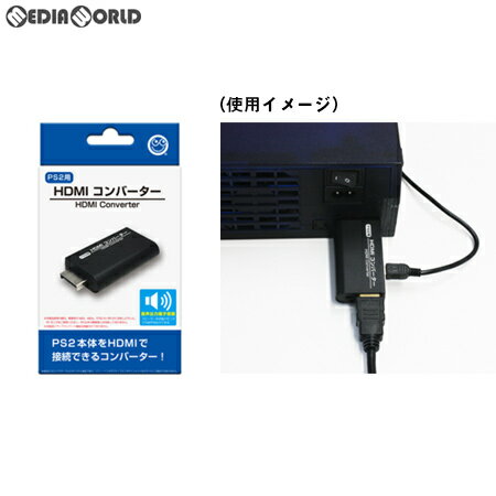 【新品即納】[ACC][PS2]PS2用 HDMIコンバーター コロンバスサークル(CC-P2HDC-BK)(20190215)