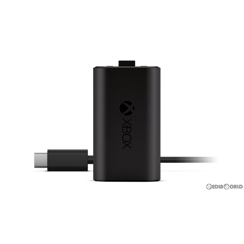 【中古】[ACC][XboxX/S] Xbox 充電式バッテリー + USB-C ケーブル 日本マイクロソフト(SXW-00004)(20201110)