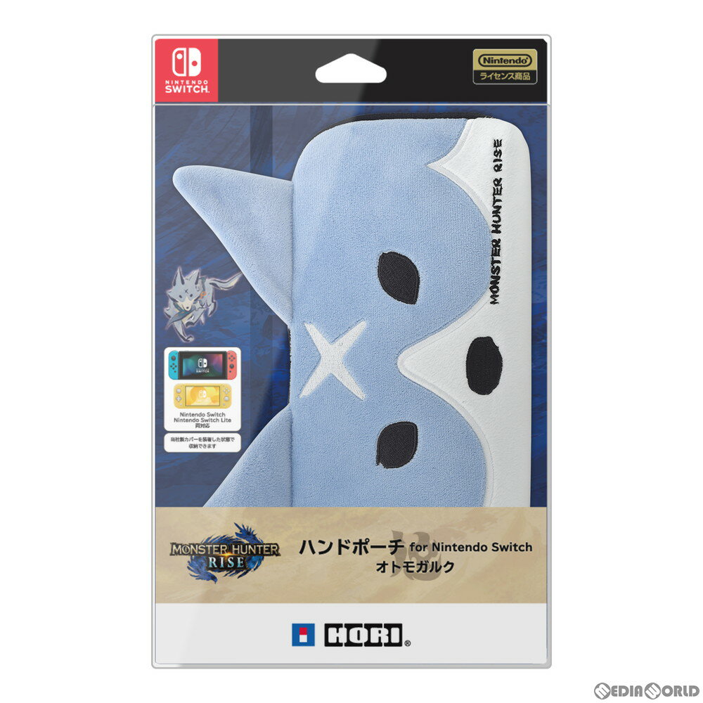 【中古】[ACC][Switch]モンスターハンダーライズ ハンドポーチ for Nintendo Switch(ニンテンドースイッチ) オトモガルク(2021年3月)