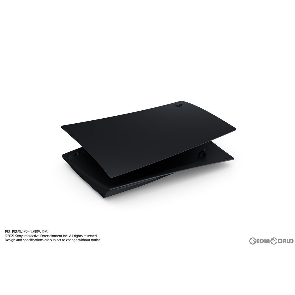 【中古】[ACC][PS5]PlayStation 5用カバー ミッドナイト ブラック SIE(CFIJ-16000)(20220127)