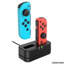 【新品】【お取り寄せ】 ACC Switch CYBER コントローラー充電スタンド(SWITCH Joy-Con用/スイッチ ジョイコン用) ブラック サイバーガジェット(CY-NSJCCS-BK)(20220831)