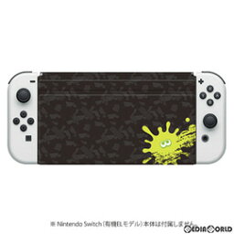 【新品】【お取り寄せ】[ACC][Switch]new フロントカバー COLLECTION for Nintendo Switch(ニンテンドースイッチ)(有機ELモデル) (スプラトゥーン3)Type-B 任天堂ライセンス商品 キーズファクトリー(CNF-001-2)(20221218)