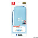 【新品】【お取り寄せ】[ACC][Switch]スリムハードポーチ プラス for Nintendo Switch&trade;(ニンテンドースイッチ) ソルティブルー 任天堂ライセンス商品 HORI(NSW-825)(20230330)