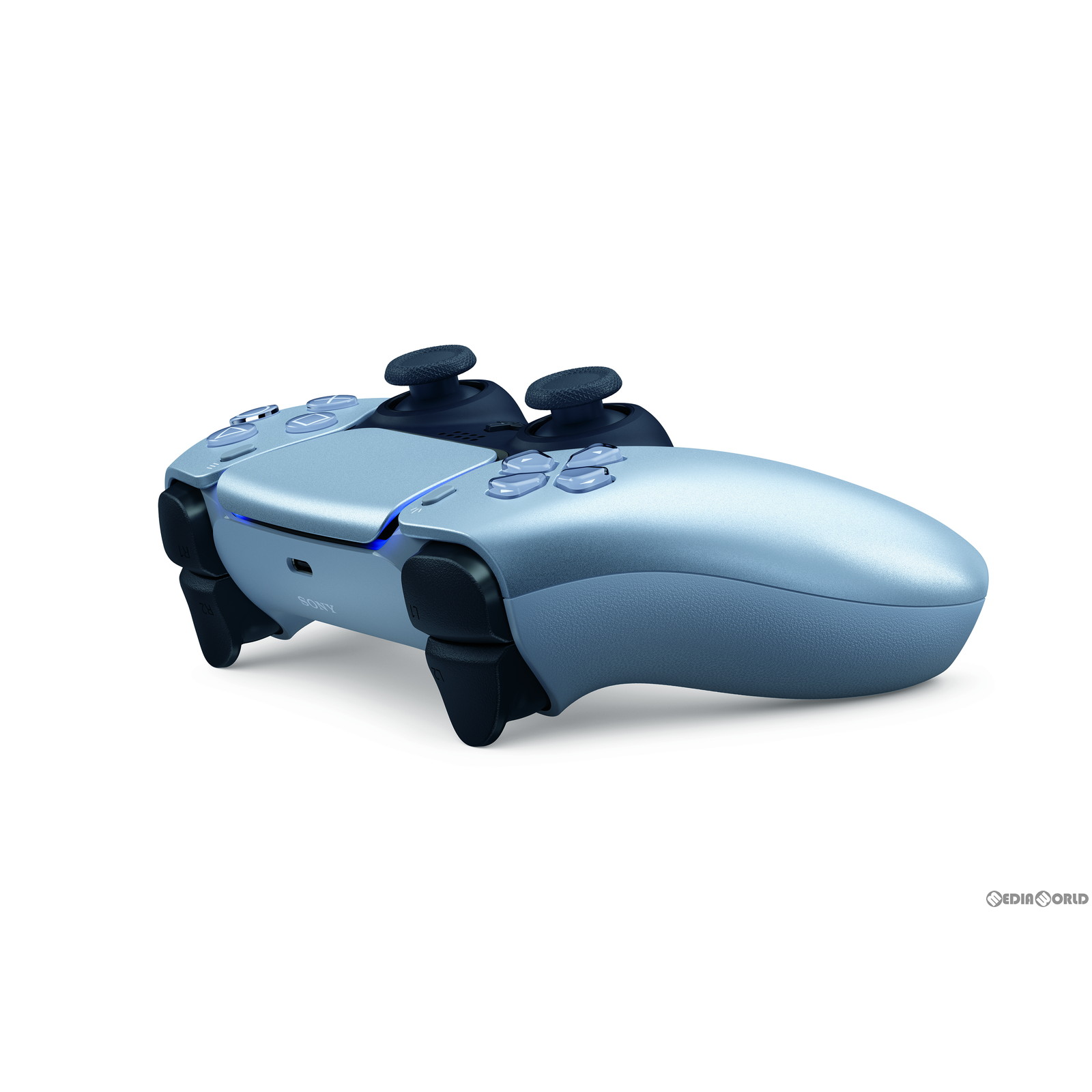 【中古】[ACC][PS5] DualSense(デュアルセンス) ワイヤレスコントローラー スターリング シルバー SIE(CFI-ZCT1J08)(20240126)