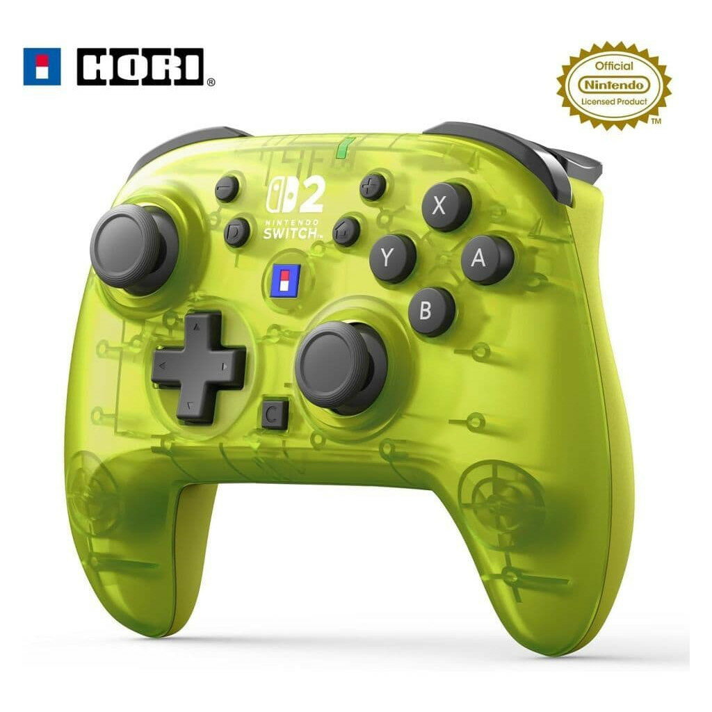 【予約前日発送】[ACC][Switch2] ワイヤレスホリパッド TURBO for Nintendo Switch 2(ニンテンドースイッチ2) シャインイエロー 任天堂ライセンス商品 HORI(NSX-133)(2025年冬)のサムネイル