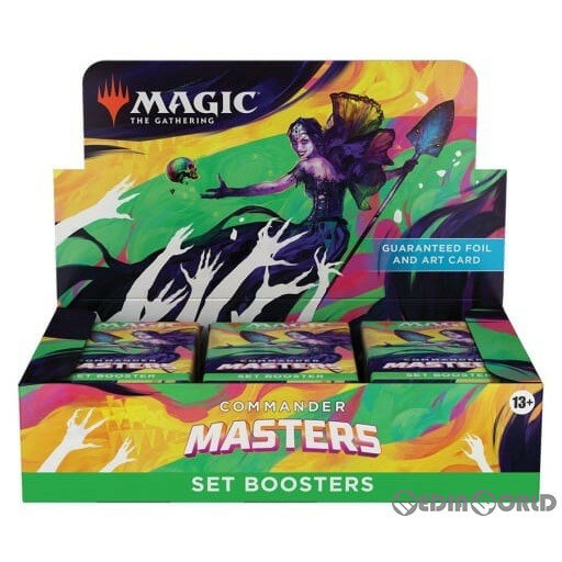 楽天メディアワールド 販売＆買取SHOP【新品】【お取り寄せ】[BOX][TCG]MTG マジック:ザ・ギャザリング 統率者マスターズ（Commander Masters） セット・ブースター（英語版）（24パック）（20230804）