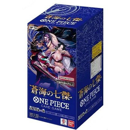 【新品即納】[TCG] (カートン) ONE PIECE(ワンピース) カードゲーム ブースターパック 蒼海の七傑(そうかいのエージェント)【OP-14】 バンダイ(12BOX)(20251122)