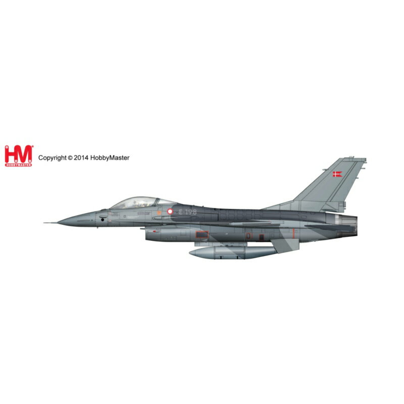 【新品即納】[PTM]HA3852 1/72 F-16A ファイティング・ファルコン デンマーク空軍 完成品 ホビーマスター(20141220)