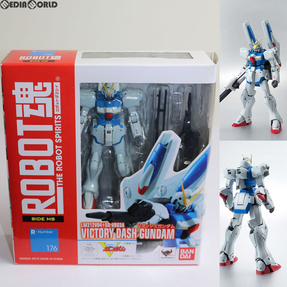 【中古】[FIG]ROBOT魂(SIDE MS) Vダッシュガンダム 機動戦士Vガンダム 完成品 フィギュア バンダイ(20150221)