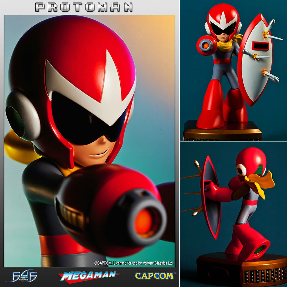 【新品即納】[FIG]ロックマン3 Dr.ワイリーの最期!？/ ブルース 13インチ スタチュー ファースト4フィギュア(20160324)