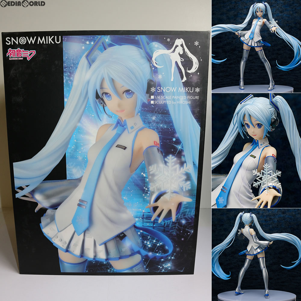 【10万Pバック！要エントリー8/31迄】【中古】[FIG] SNOW MIKU(スノーミク) キャラクター・ボーカル・シリーズ01 初音ミク 1/4 完成品 フィギュア FREEing(フリーイング)(20160724)