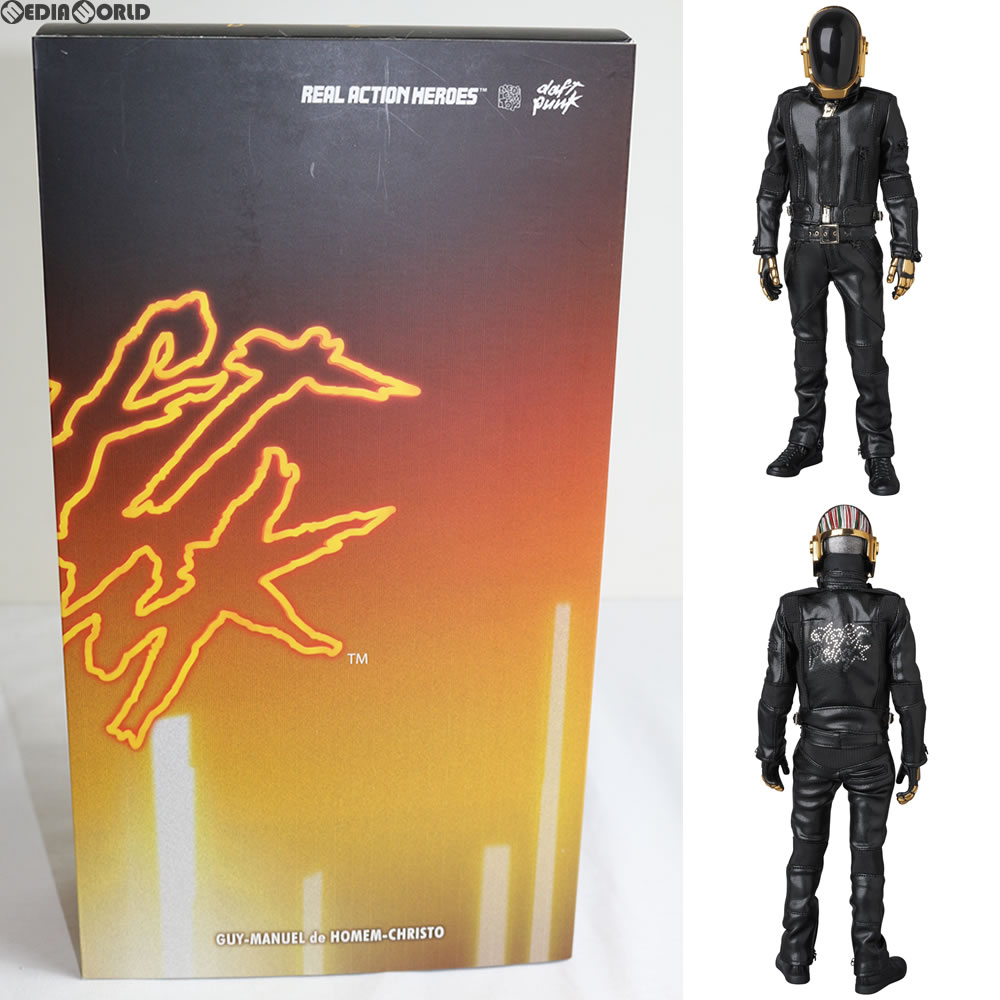 【中古】[FIG]リアルアクションヒーローズ No.752 RAH GUY-MANUEL de HOMEN-CHRISTO DAFT PUNK HUMAN AFTER ALL(ギ=マニュエル・ド・オメン=クリスト ダフト・パンク ヒューマンアフターオール) Ver.2.0 メディコム・トイ