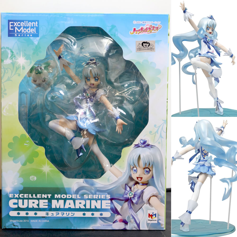 【中古】[FIG] エクセレントモデル キュアマリン ハートキャッチプリキュア! 1/8 完成品 フィギュア メガハウス(20101031)のサムネイル