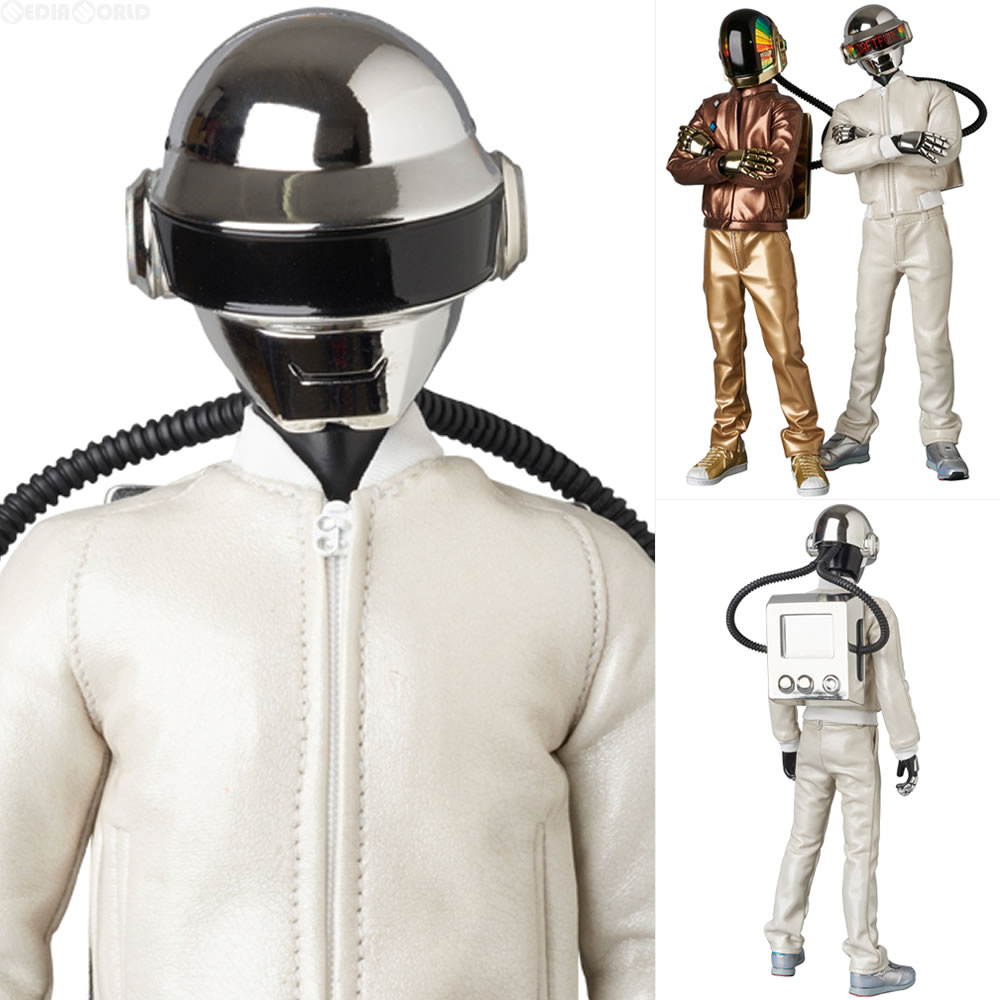 【新品即納】[FIG]リアルアクションヒーローズ No.766 RAH DAFT PUNK DISCOVERY(ダフト・パンク ディスカバリー) Ver.2.0 THOMAS BANGALTER フィギュア メディコム・トイ(20170602)