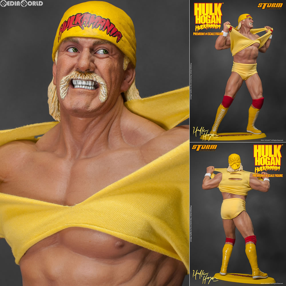 【新品即納】[FIG]ハルク・ホーガン ハルカマニア WWE 1/4 プレミアム フィギュア ストームコレクティブルズ(20170503)のサムネイル