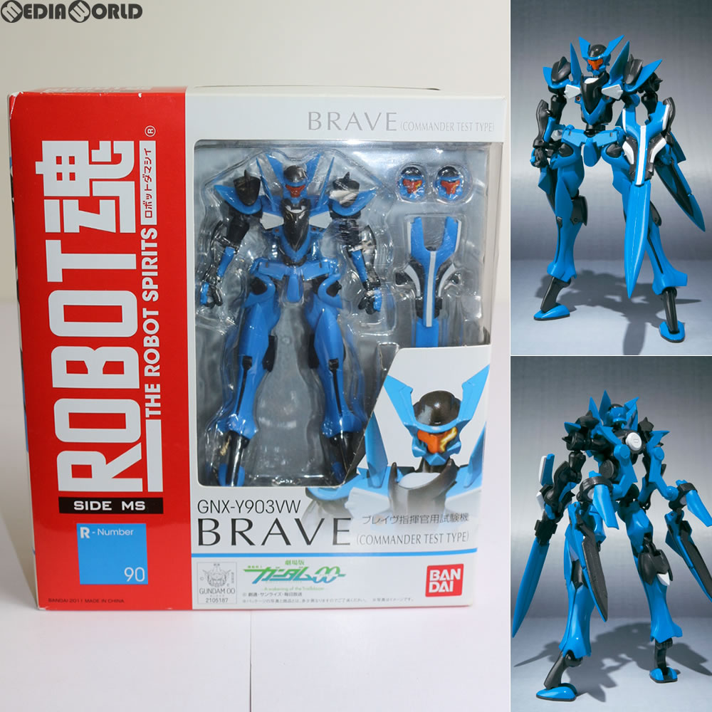 【中古】[FIG]ROBOT魂(SIDE MS) ブレイヴ指揮官用試験機 機動戦士ガンダム00(ダブルオー) 完成品 可動フィギュア バンダイ(20110409)