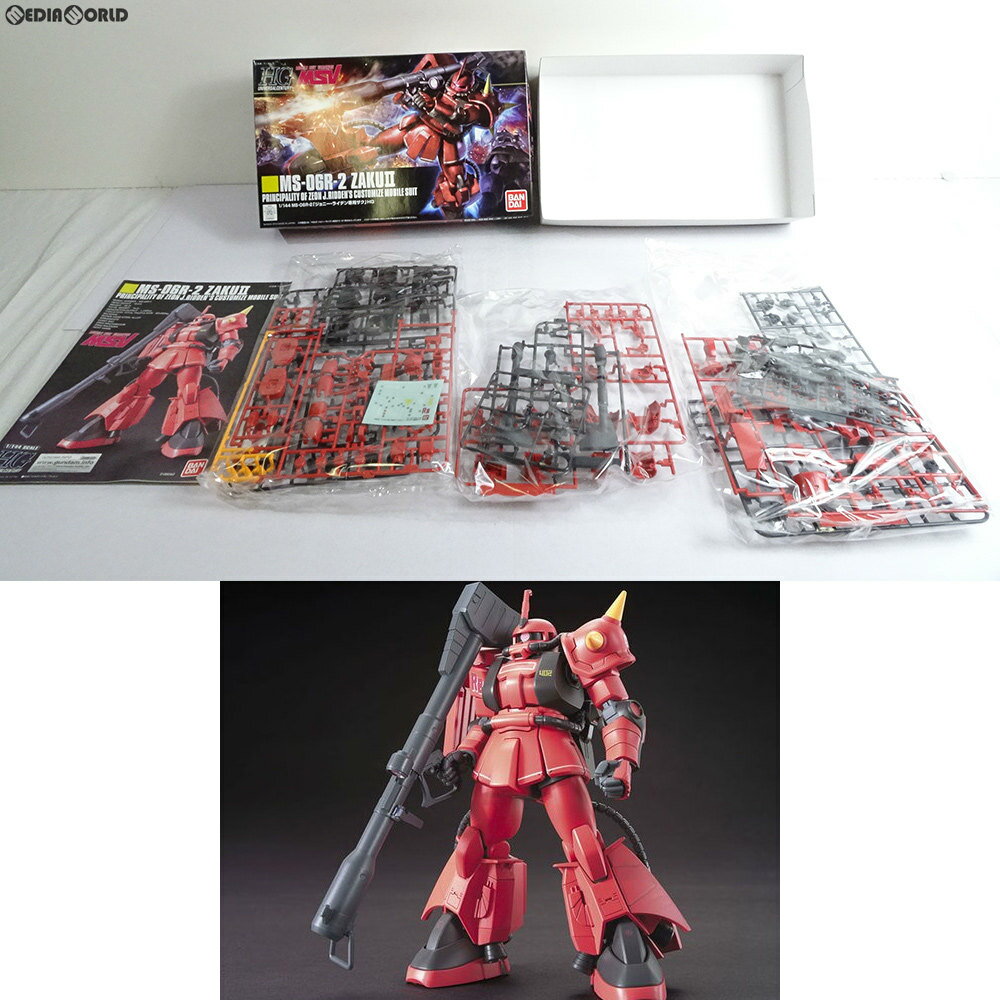 【中古】[PTM] HGUC 1/144 MS-06R-2 ジョニー・ライデン専用ザク 機動戦士ガンダムMSV(モビルスーツバリエーション) プラモデル(0186562) バンダイ(20131130)のサムネイル