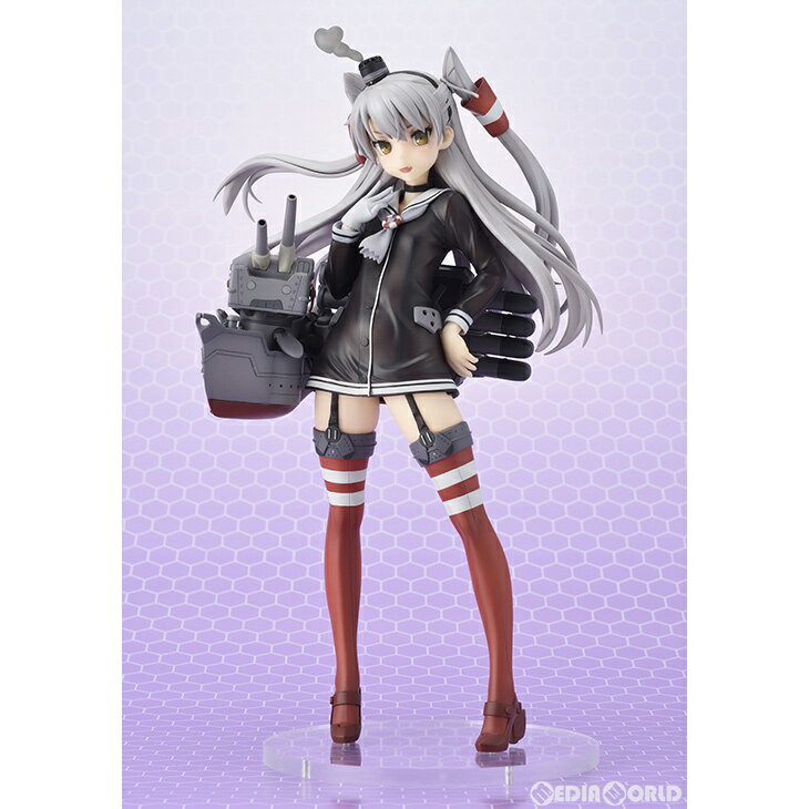 【中古】[FIG]天津風(あまつかぜ) 天津風ミリタリーワッペン付き限定版 艦隊これくしょん -艦これ- 1/8 完成品 フィギュア ホビージャパン誌上通販&オンラインショップ限定 ホビージャパン/AMAKUNI(アマクニ)(20160106)のサムネイル