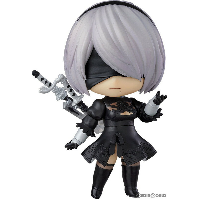 【中古】[FIG]ねんどろいど 1475 2B(ヨルハ二号B型) NieR: Automata(ニーア オートマタ) 完成品 可動フィギュア スクウェア・エニックス(20210220)