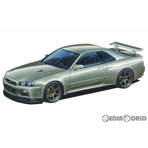 【新品】【お取り寄せ】[PTM]ザ・モデルカー No.134 1/24 ニッサン BNR34 スカイラインGT-R V-specII Nur. '02 プラモデル アオシマ(20..