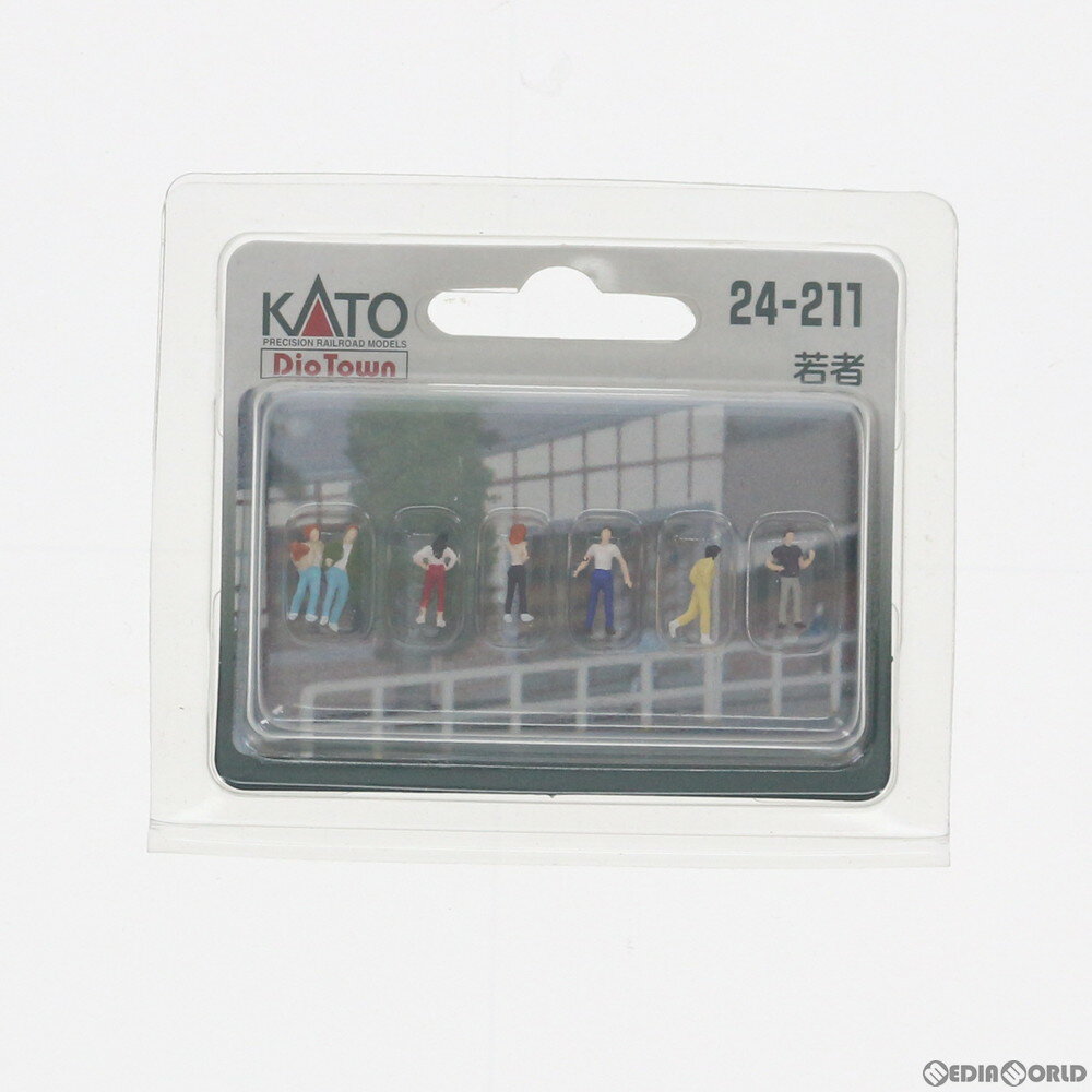 【新品】【お取り寄せ】[RWM]24-211 DioTown(ジオタウン) (N)人形 若者 Nゲージ 鉄道模型 KATO(カトー)(20050510)