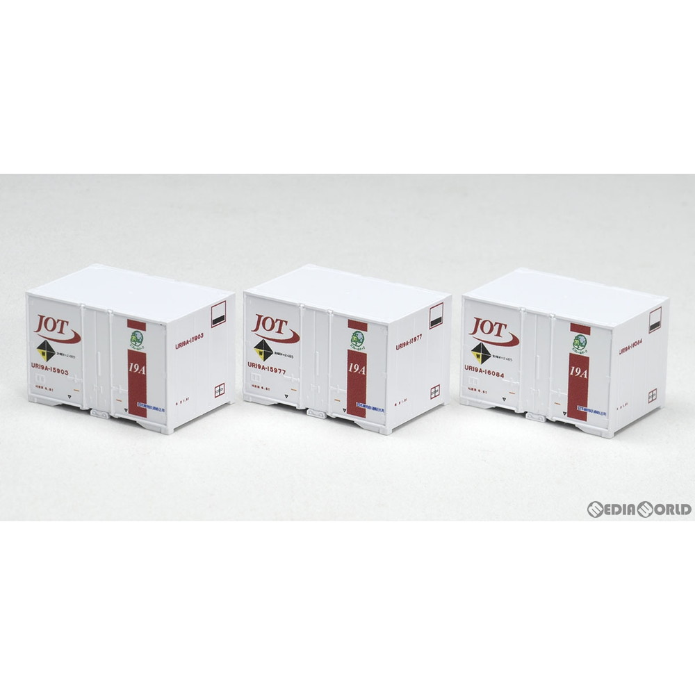 【新品】【お取り寄せ】[RWM] 3167 私有 UR19A-15000形コンテナ(日本石油輸送・レッド・3個入) Nゲージ..