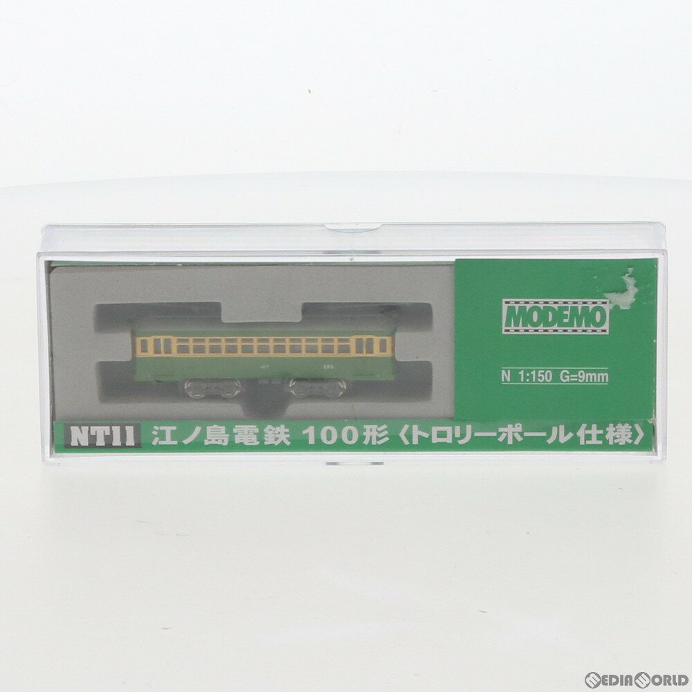 【中古】[RWM]NT11 江ノ島電鉄 100形(トロリーポール仕様) Nゲージ 鉄道模型 MODEMO(モデモ/ハセガワ)(20010123)のサムネイル