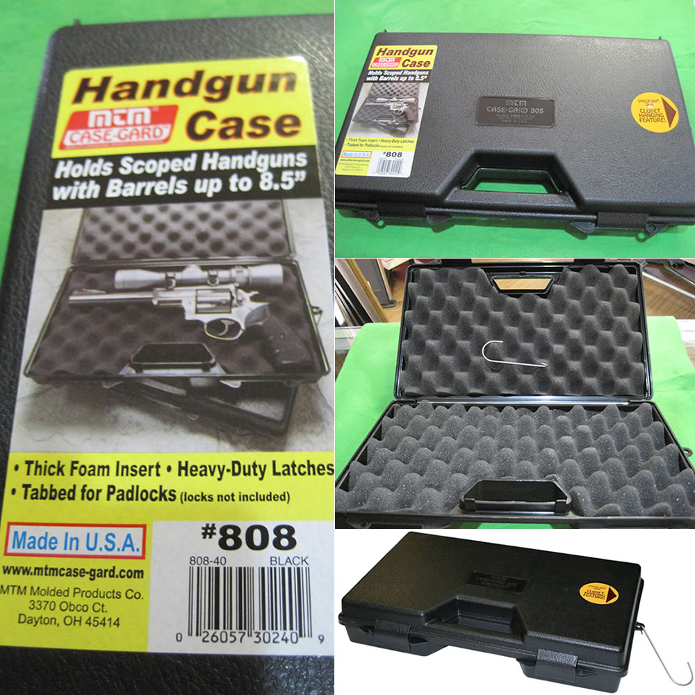 【新品即納】 MIL MTM Handgun Case Black ハンドガンケース( 808-40)(20150223)