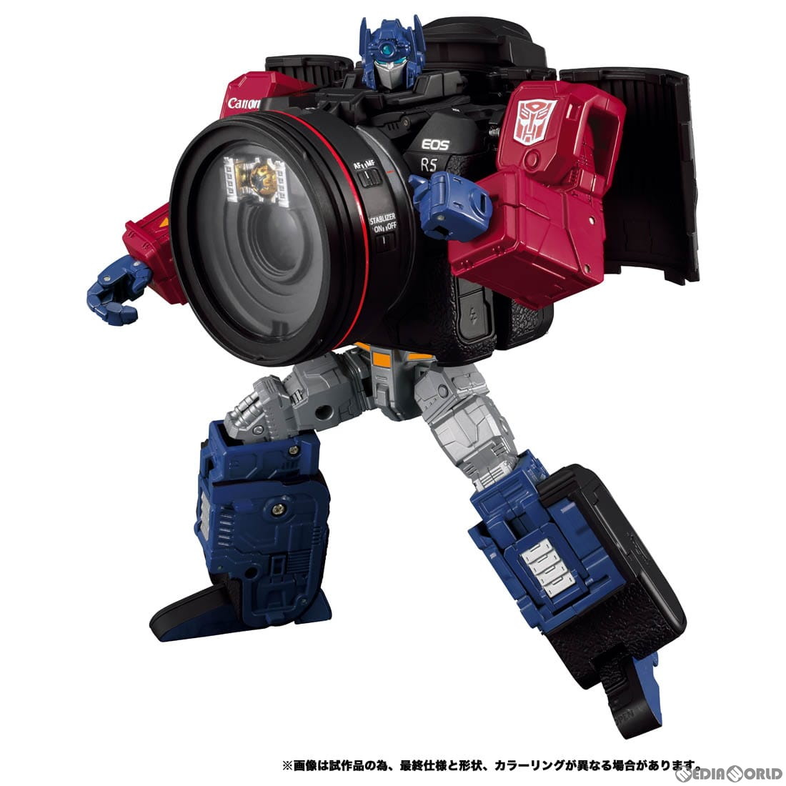 【新品即納】[TOY]Canon/TRANSFORMERS(キヤノン トランスフォーマー) オプティマスプライムR5 完成トイ タカラトミー(20230225)