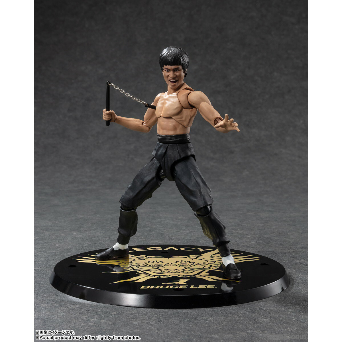 【新品即納】[FIG]S.H.Figuarts(フィギュアーツ) ブルース・リー -LEGACY 50th Ver.- BRUCE LEE 完成品 可動フィギュア バンダイスピリッツ(20231229)