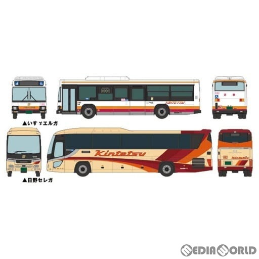 【新品】【お取り寄せ】 RWM 321651 ザ バスコレクション 名阪近鉄バス2台セット Nゲージ 鉄道模型 TOMYTEC(トミーテック)(20220917)