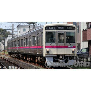【新品即納】[RWM]A3775 京王7000系 新塗装 VVVF 競馬場線 2両セット(動力付き) Nゲージ 鉄道模型 MICRO ACE(マイクロエース)(20230407)