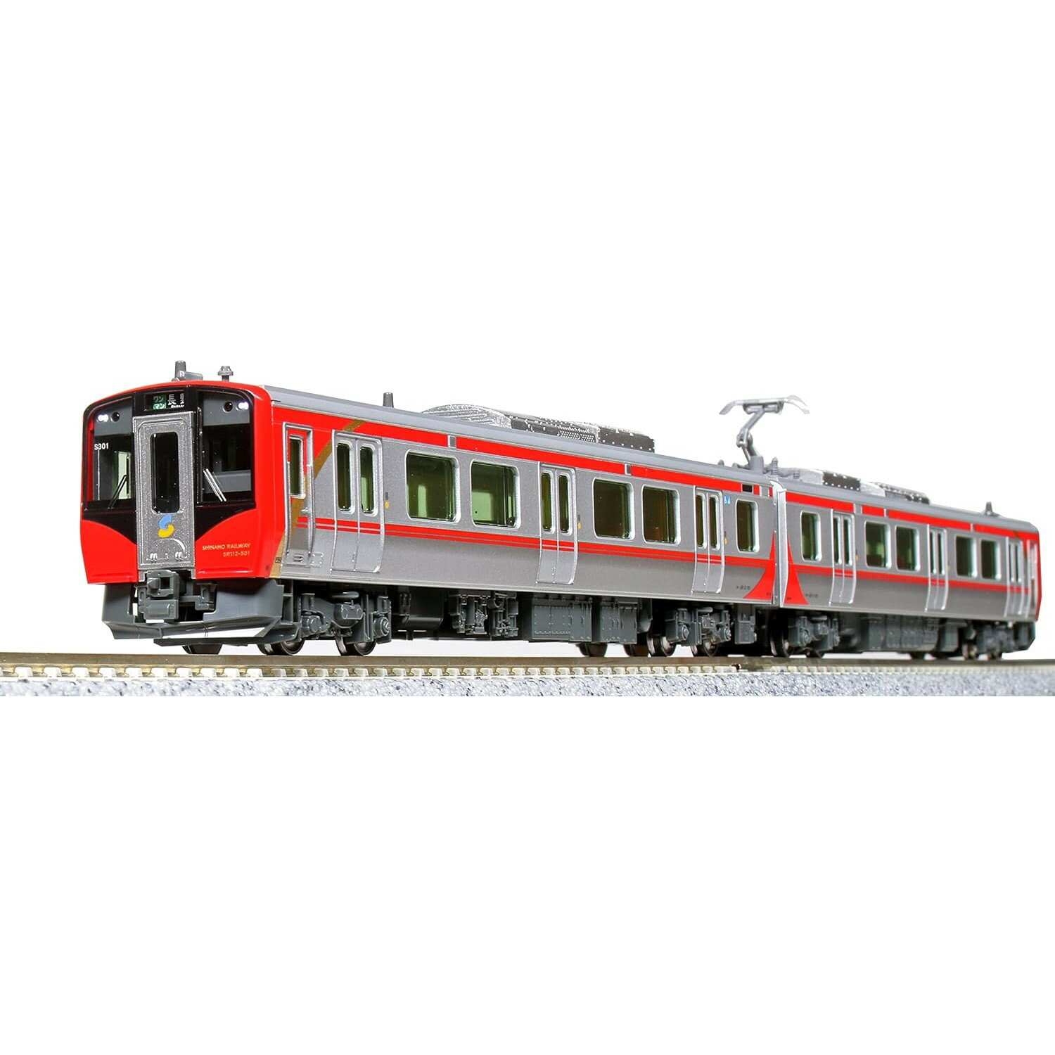 【新品】【お取り寄せ】[RWM]10-1776 しなの鉄道 SR1系300番台 2両セット(動力付き) Nゲージ 鉄道模型 KATO(カトー)(20230302)