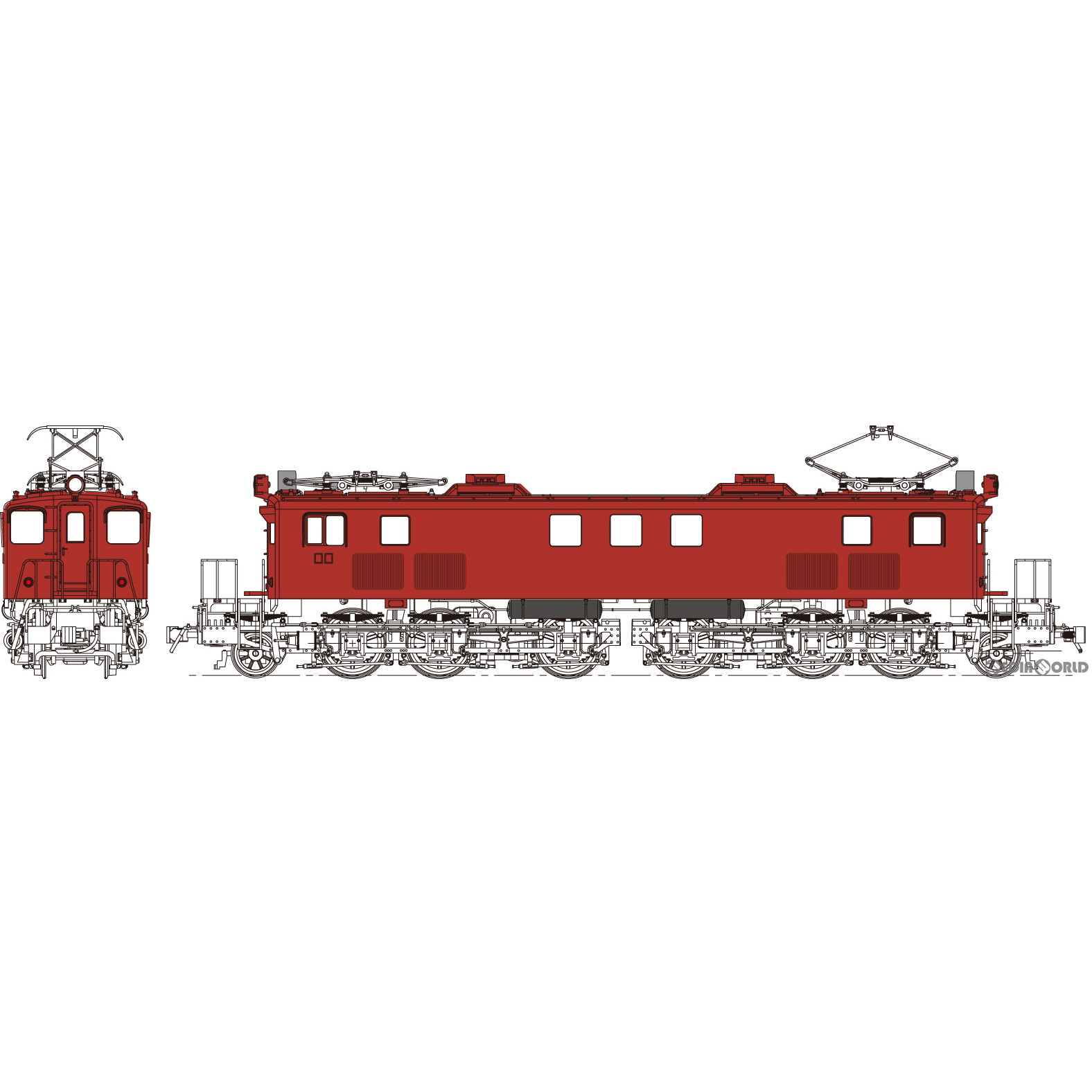 TW-EF13 国鉄 EF13(動力付き) HOゲージ 鉄道模型 TRAMWAY(トラムウェイ)(発売日未定)
