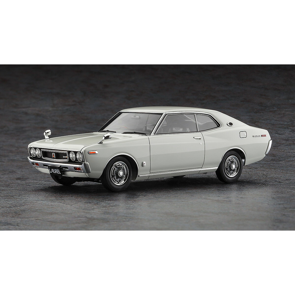 【新品即納】[PTM] 1/24 ニッサン ローレル HT 2000SGX(KHC130) 後期型(1973) プラモデル(HC67) ハセガワ(20251122)