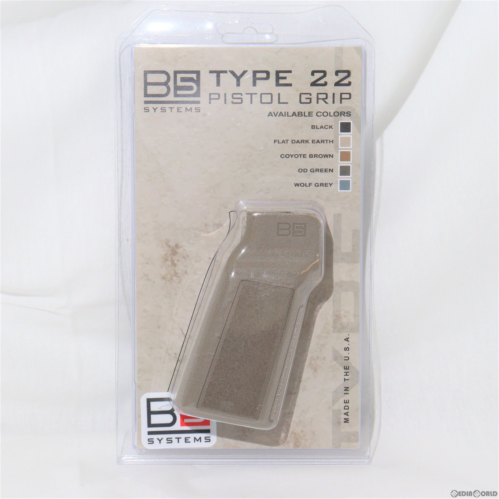 B5 Systems(B5システム) タイプ22 P グリップ FDE(フラットダークアース)(PGR-1452FDE)(20230419)