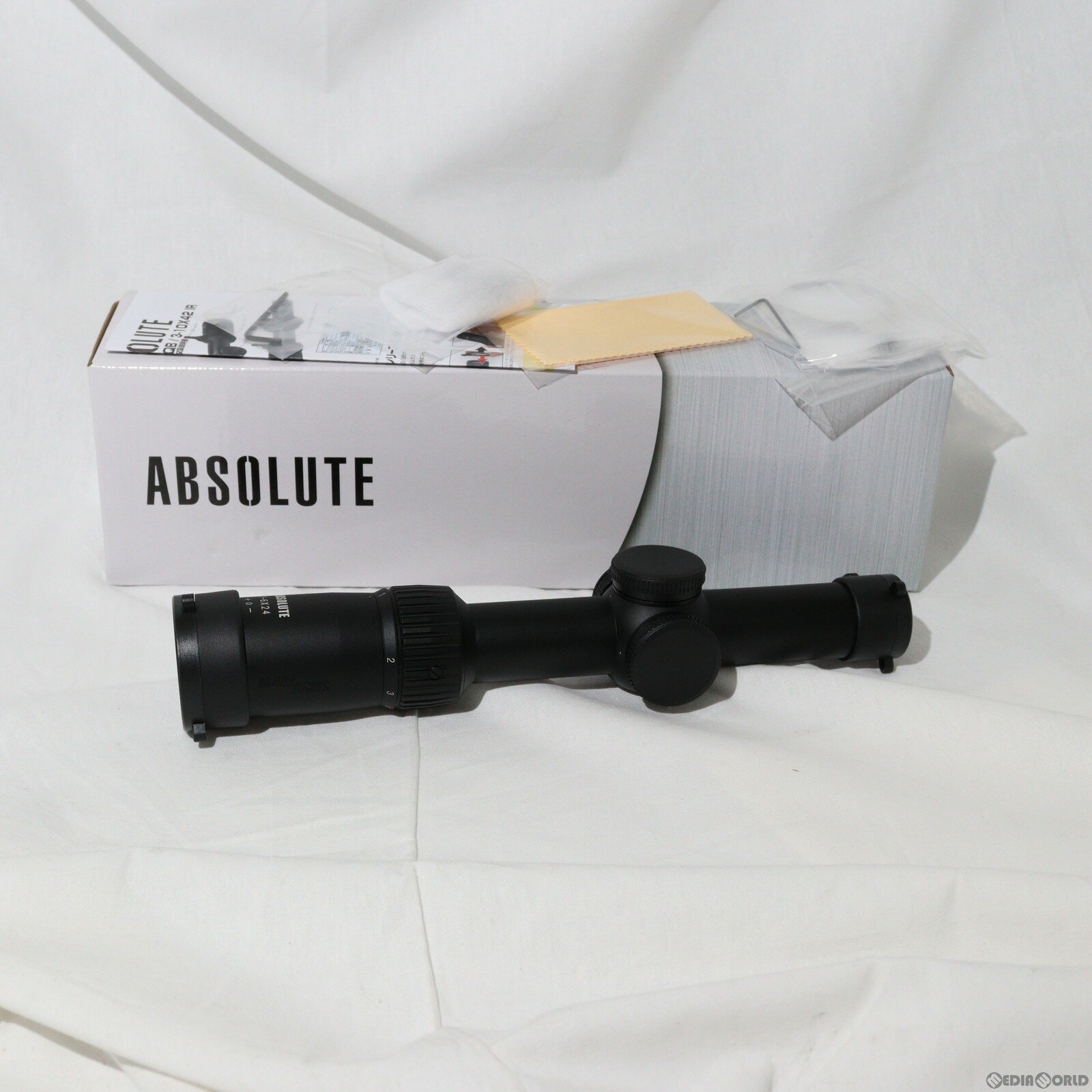 【新品即納】[MIL]ノーベルアームズ ABSOLUTE(アブソリュート) 1624 IR CQB ライフルスコープ BK(ブラック/黒)(20230425)