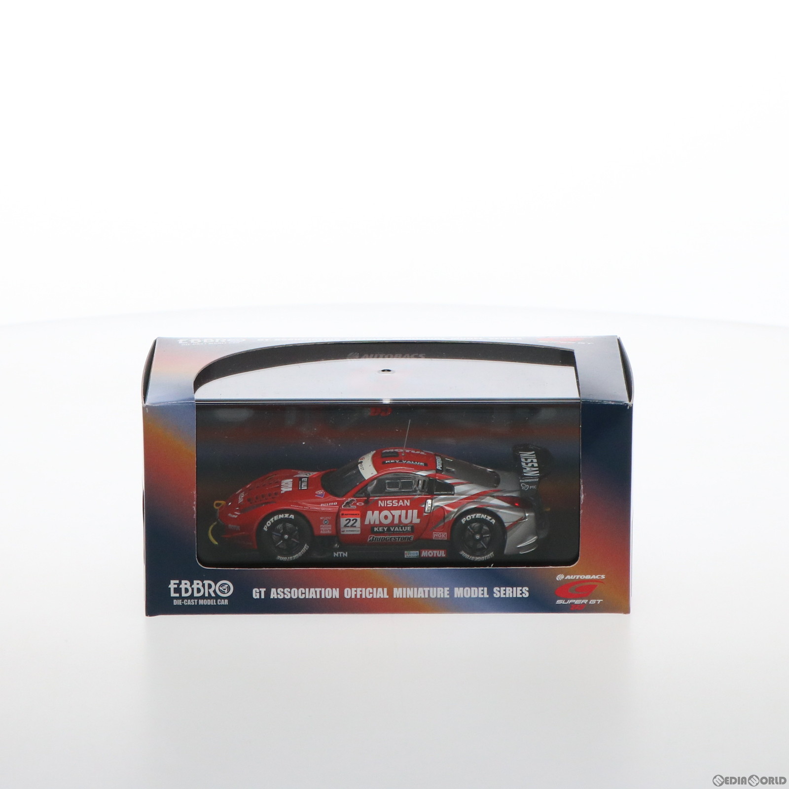 【中古】 MDL オートバックス SUPER GT 2005シリーズ 1/43 モチュール ピットワークZ スーパーGT500 2005 マレーシア 22(レッド×シルバー) 完成品 ミニカー(43723) EBBRO(エブロ)(20051220)