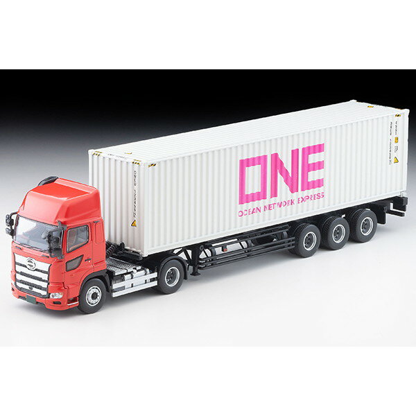 【新品即納】[MDL] トミカリミテッドヴィンテージ NEO 1/64 LV-N292d 日野プロフィア 40ft海上コンテナトレーラ(東邦車輛TC36H1C34) オーシャンネットワークエクスプレス グレーコンテナ 完成品 ミニカー(335252) TOMYTEC(トミーテック)(20250912)のサムネイル