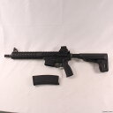 【中古】 MIL MAGPUL PTS(マグプルPTS) ガスアサルトライフル Mega Arms MKM AR15 10.5インチ (18歳以上専用)(20150223)