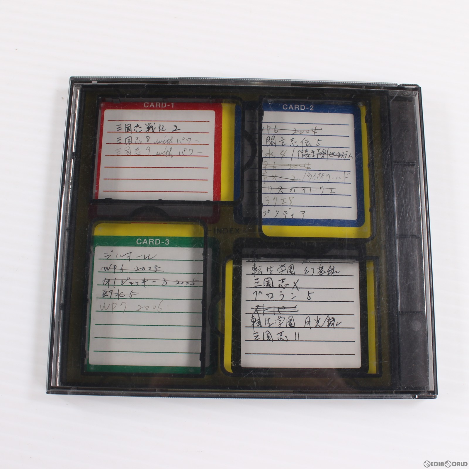 【中古】[ACC][PS2]CDケース型 メモリーカードケース2 HORI(HP2-03)(20000706)