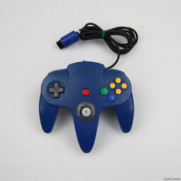 【中古】[ACC][N64]NINTENDO64(ニンテンドウ64) コントローラ ブロス(ブルー) 任天堂(NUS-005-CB)(19960623)