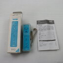 【中古】 ACC Wii Wiiリモコンジャケット 専用ストラップ付き Wiiリモコン(Wii Remote) アオ 任天堂(RVL-A-CCB)(20091203)