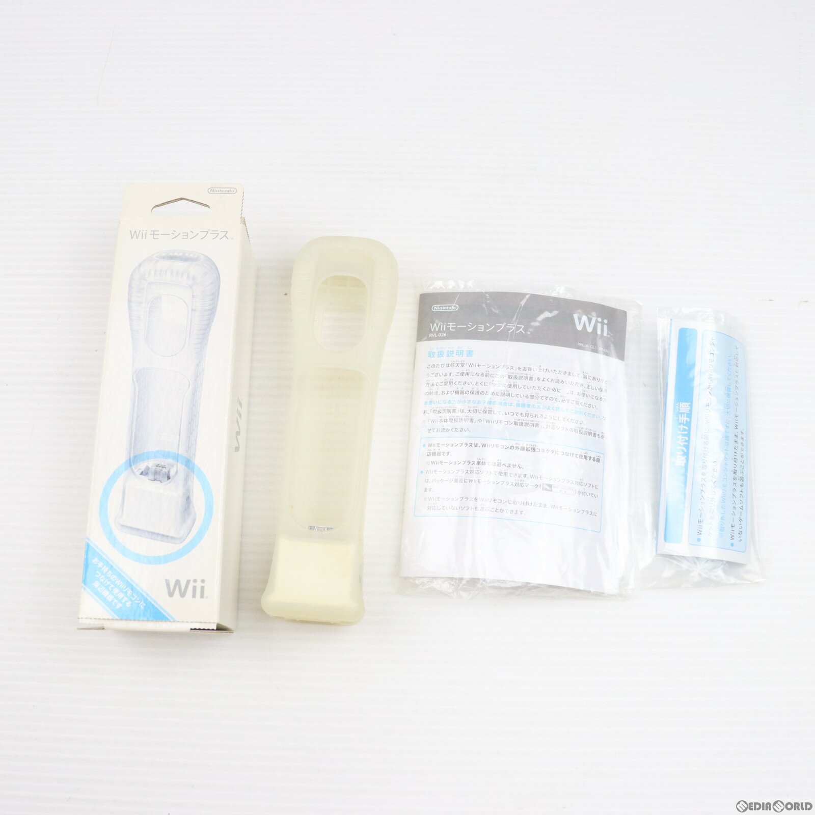 【中古】 ACC Wii Wiiモーションプラス シロ 任天堂(RVL-A-GL1/RVL-026)(20090625)