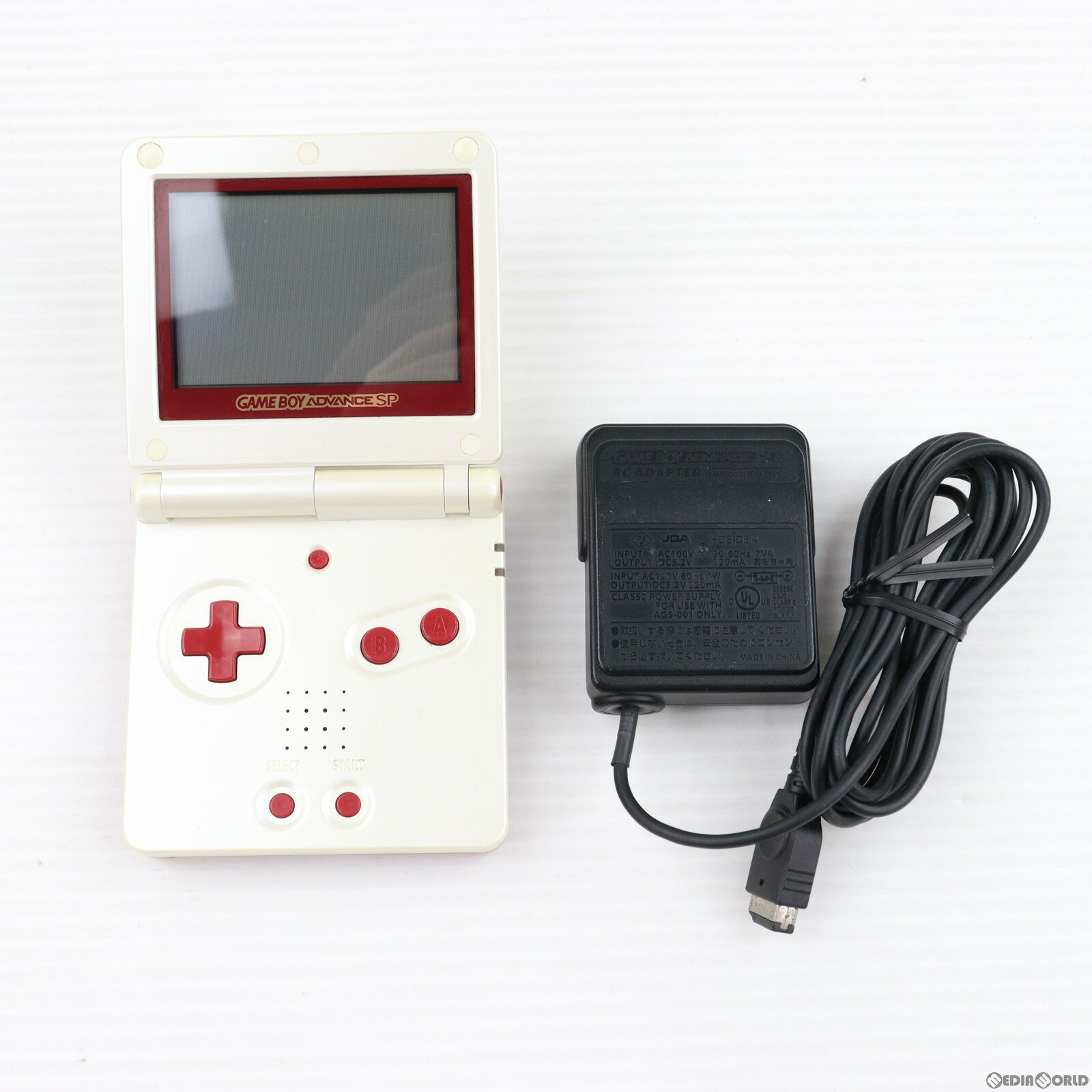 【中古】 本体 GBA ゲームボーイアドバンスSP GAMEBOY ADVANCE SP ファミコンカラー(AGS-S-FMK)(20040214)