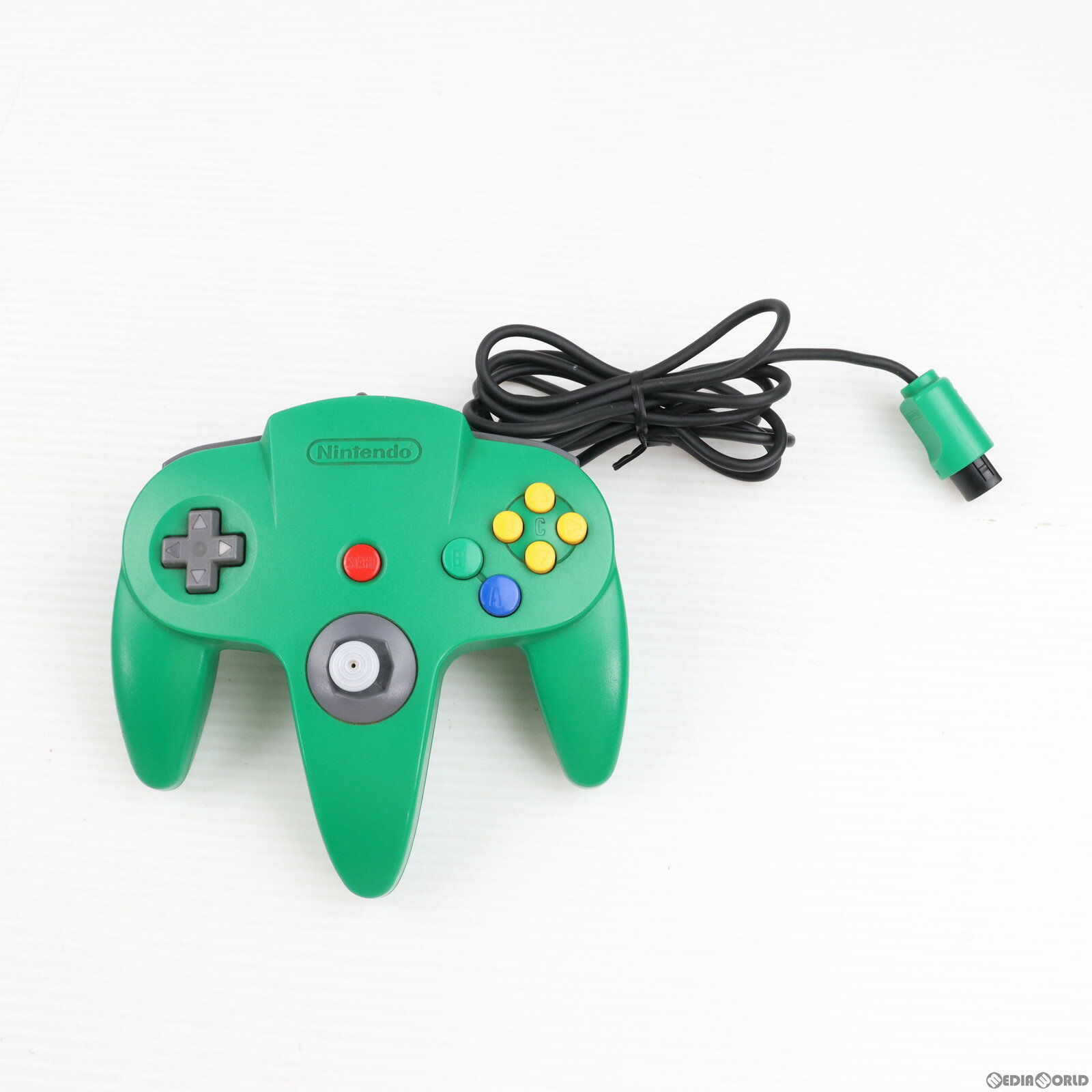 【中古】[ACC][N64]NINTENDO64(ニンテンドウ64) コントローラ ブロス(グリーン) 任天堂(NUS-005)(19960623)