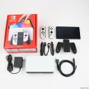 【中古】[本体][Switch]Nintendo Switch(有機ELモデル) ニンテンドースイッチ Joy-Con(L)/(R) ホワイト(HEG-S-KAAAA)(20211008)