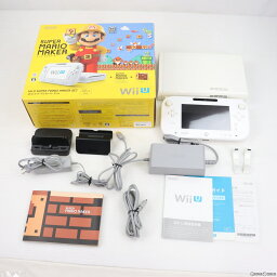 【中古】[本体][WiiU]Wii U スーパーマリオメーカーセット(WUP-S-WAHA)(20150910)